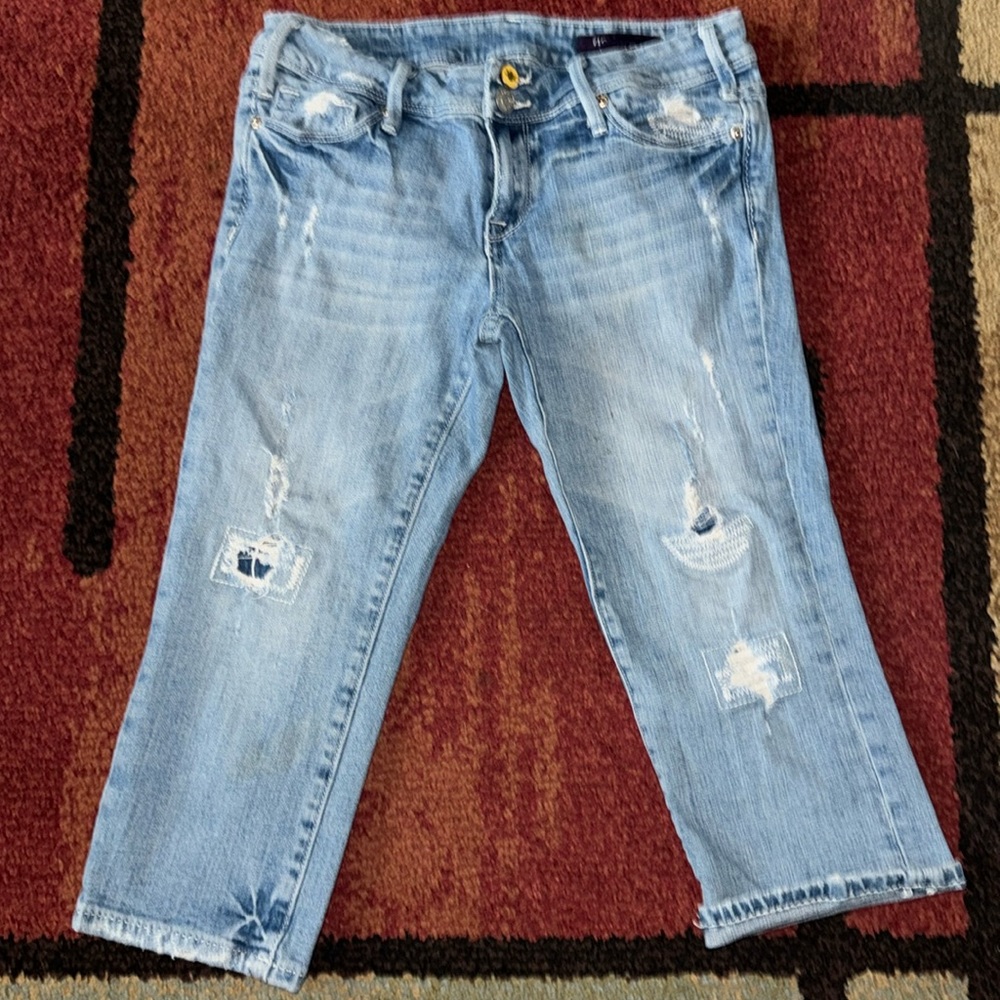 Juniors Vigoss Jean Bermuda Shorts
